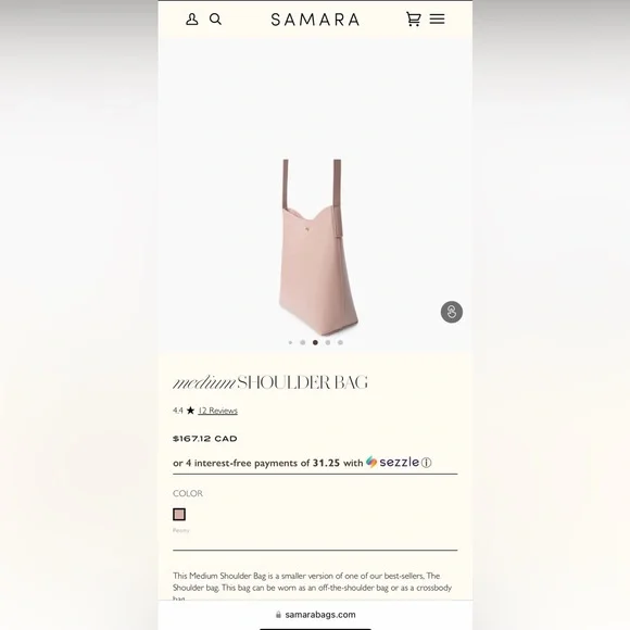 Medium Shoulder Bag - Picture 5 of 9